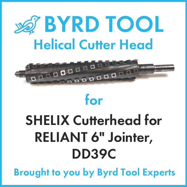 SHELIX Cutterhead for RELIANT 6″ Jointer, DD39C