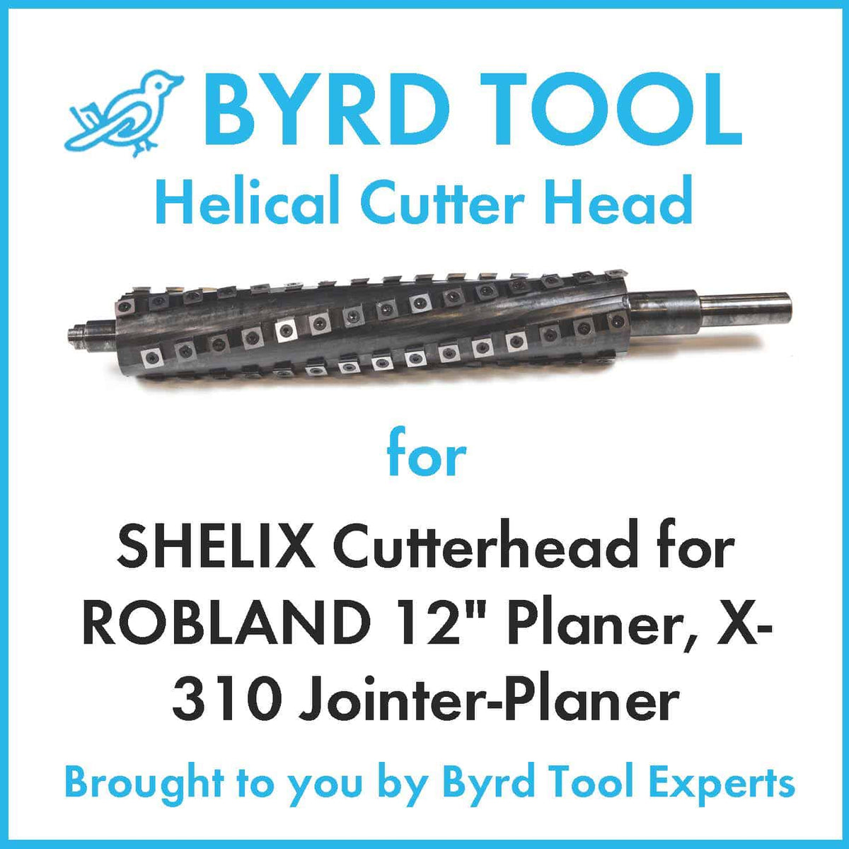 SHELIX Cutterhead for ROBLAND 12" Planer