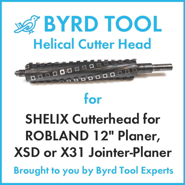 SHELIX Cutterhead for ROBLAND 12" Planer