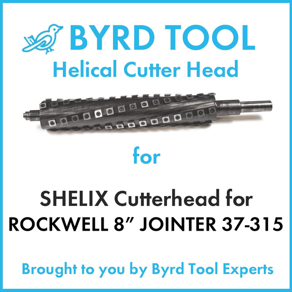SHELIX Cutterhead for Rockwell 8″ Jointer, 37-315