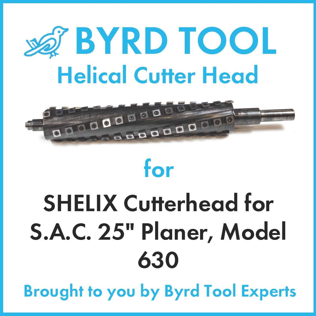 SHELIX Cutterhead for S.A.C. 25" Planer
