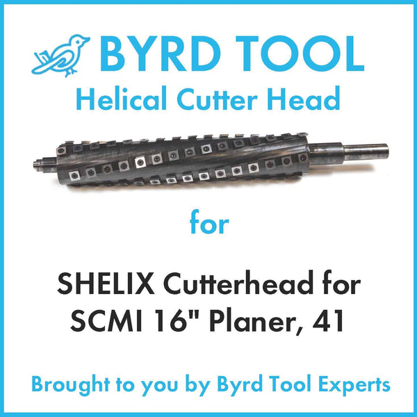 SHELIX Cutterhead for SCMI 16" Planer