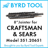 SHELIX Cutterhead for CRAFTSMAN (Sears) 8