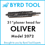 SHELIX Cutterhead for OLIVER 31