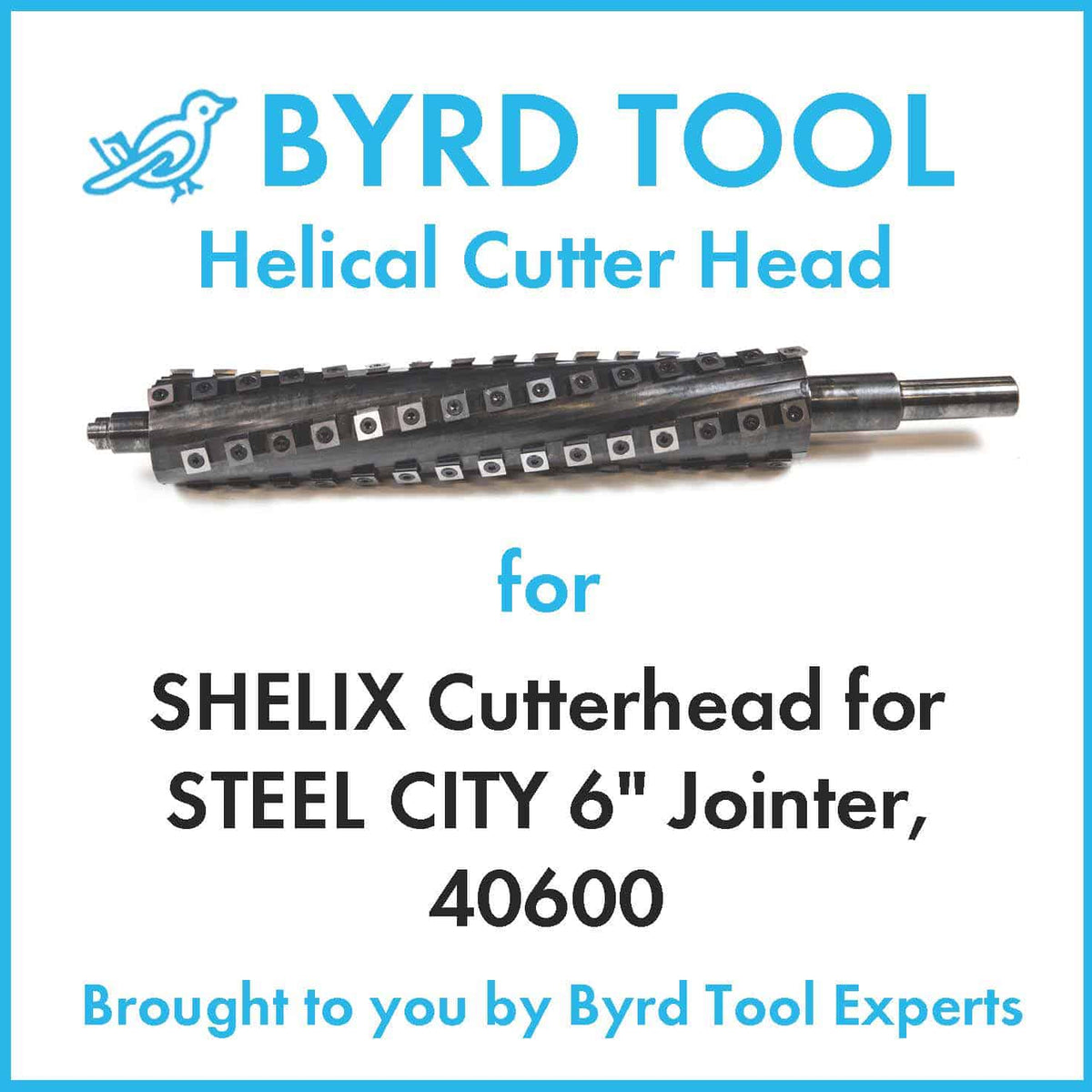 SHELIX Cutterhead for STEEL CITY 6″ Jointer, 40600