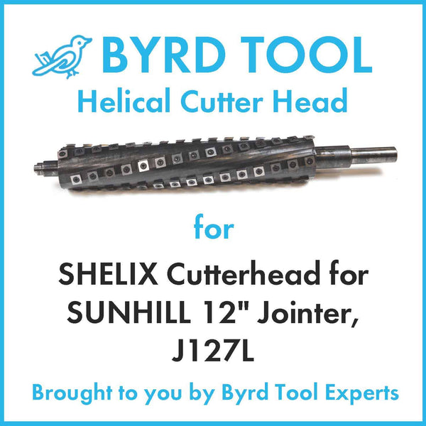 SHELIX Cutterhead for SUNHILL 12″ Jointer, J127L