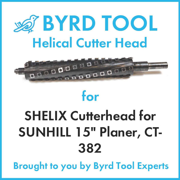 SHELIX Cutterhead for SUNHILL 15" Planer