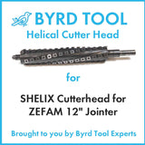 SHELIX Cutterhead for ZEFAM 12