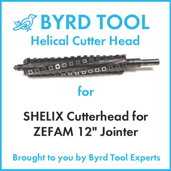 SHELIX Cutterhead for ZEFAM 12" Jointer