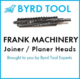 Frank Machinery Planers and Jointers