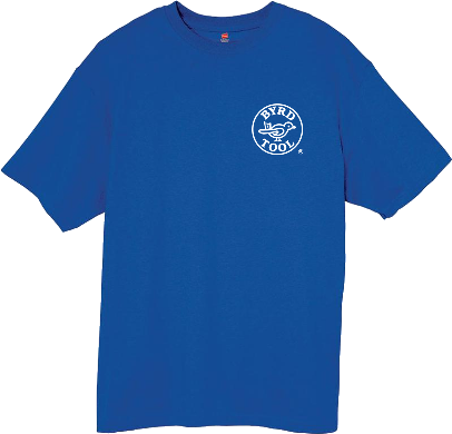 Byrd Tool Corp Blue T-Shirt