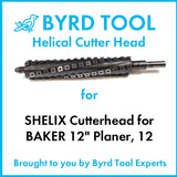 SHELIX Cutterhead BAKER 12