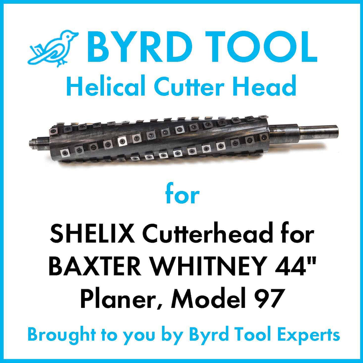 SHELIX Cutterhead BAXTER WHITNEY 44" Planer