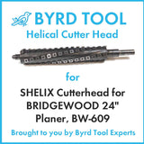 SHELIX Cutterhead for BRIDGEWOOD 24