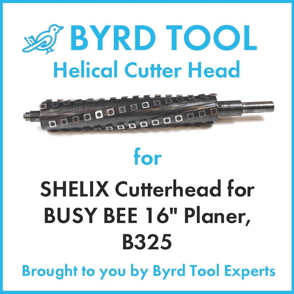 SHELIX Cutterhead for BUSY BEE 16" Planer