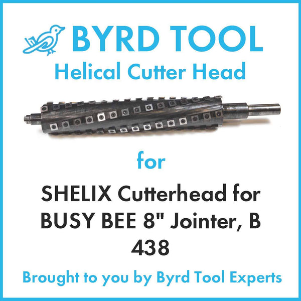 SHELIX Cutterhead for BUSY BEE 8″ Jointer, B 438
