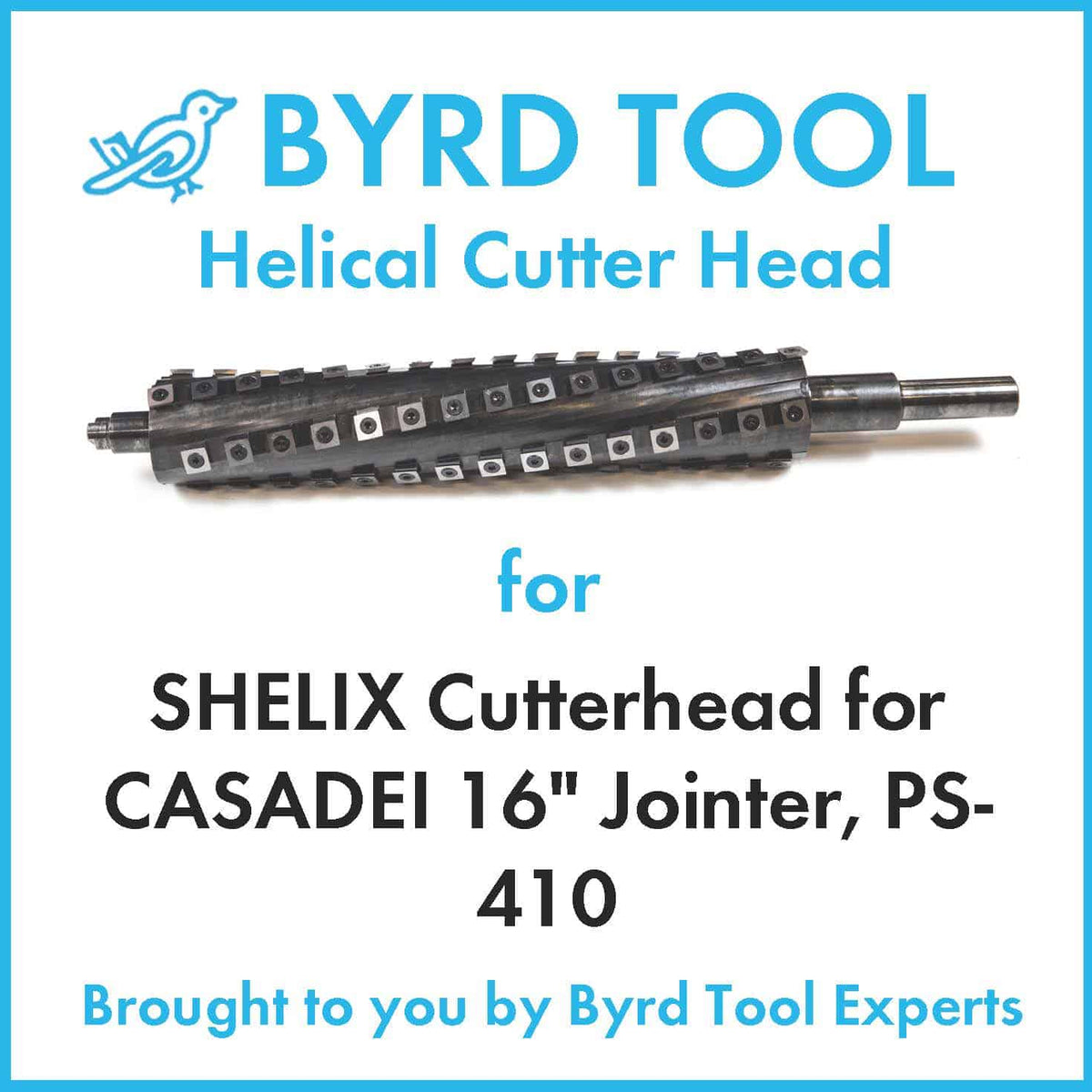 SHELIX Cutterhead for CASADEI 16″ Jointer, PS-410