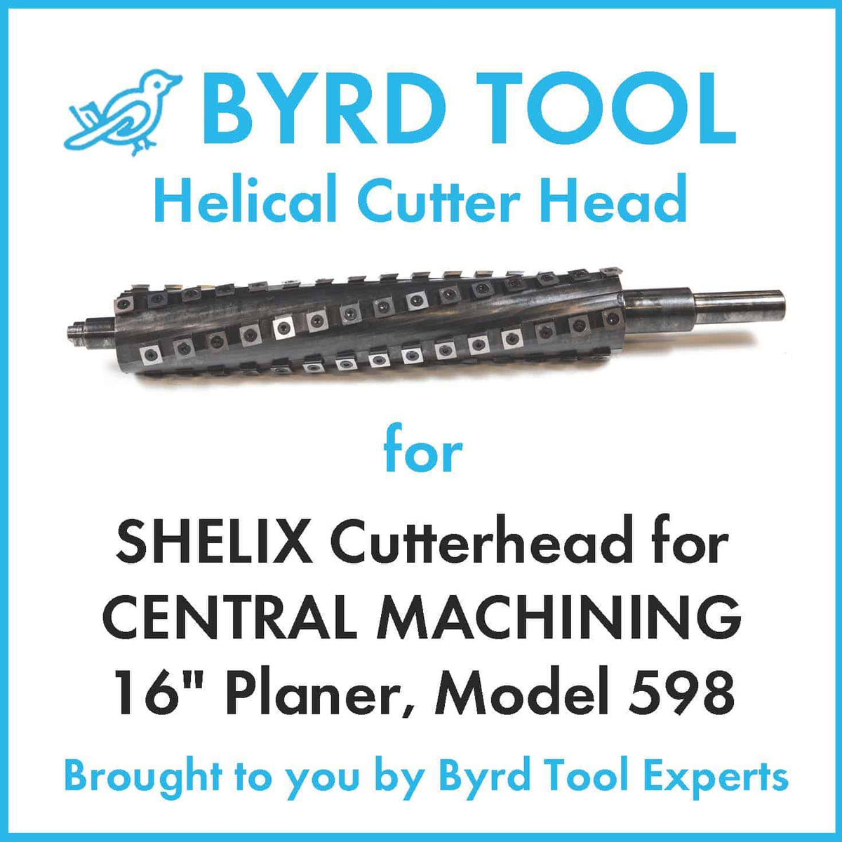 SHELIX Cutterhead for CENTRAL MACHINING 16" Planer