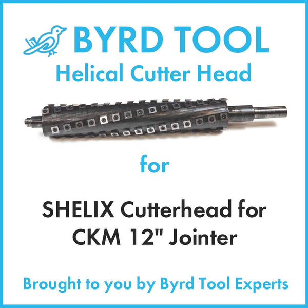 SHELIX Cutterhead for CKM 12″ Jointer