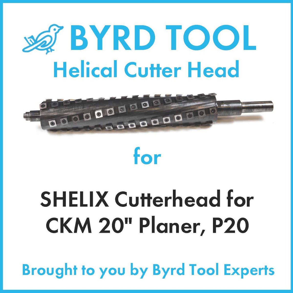 SHELIX Cutterhead for CKM 20" Planer