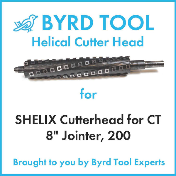 SHELIX Cutterhead for CT 8″ Jointer, 200