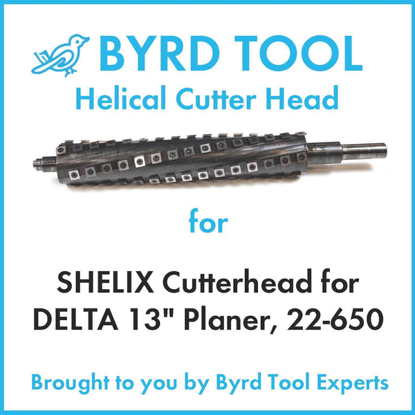 SHELIX Cutterhead for DELTA 13" Planer