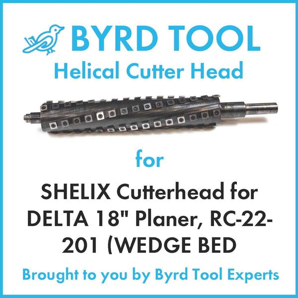 SHELIX Cutterhead for DELTA 18" Planer