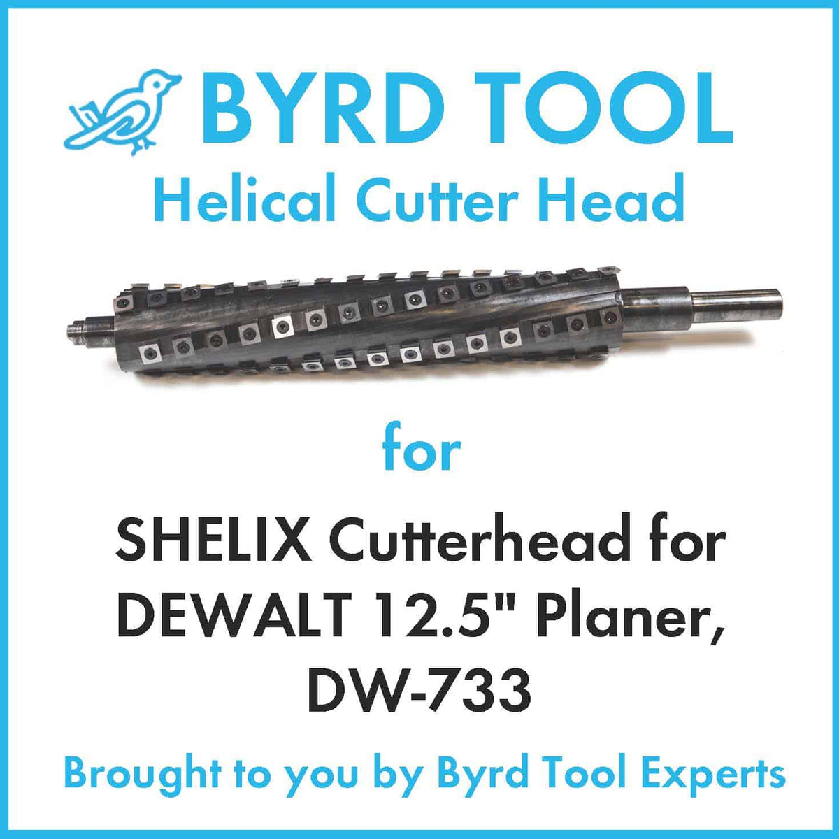 SHELIX Cutterhead for DEWALT 12.5" Planer