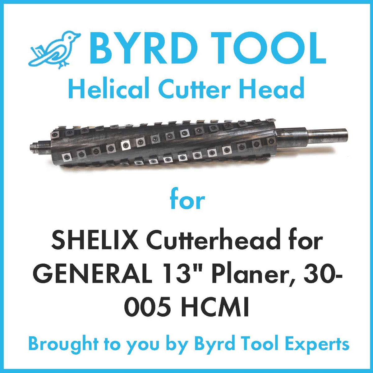 SHELIX Cutterhead for GENERAL 13" Planer