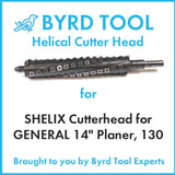 SHELIX Cutterhead for GENERAL 14