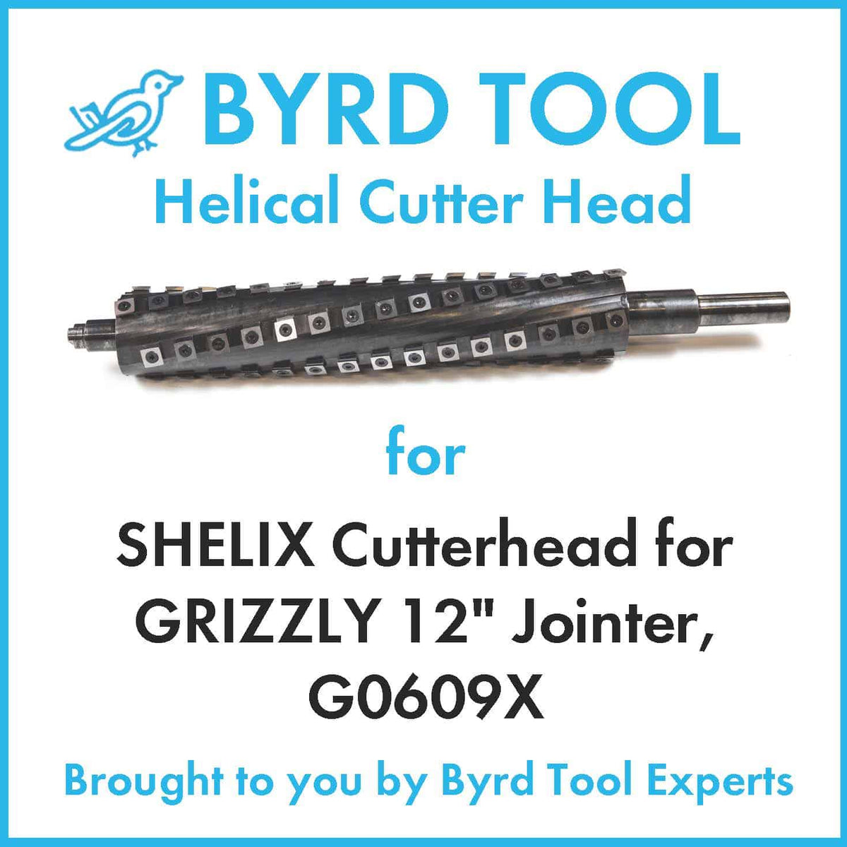 SHELIX Cutterhead for GRIZZLY 12″ Jointer, G0609X