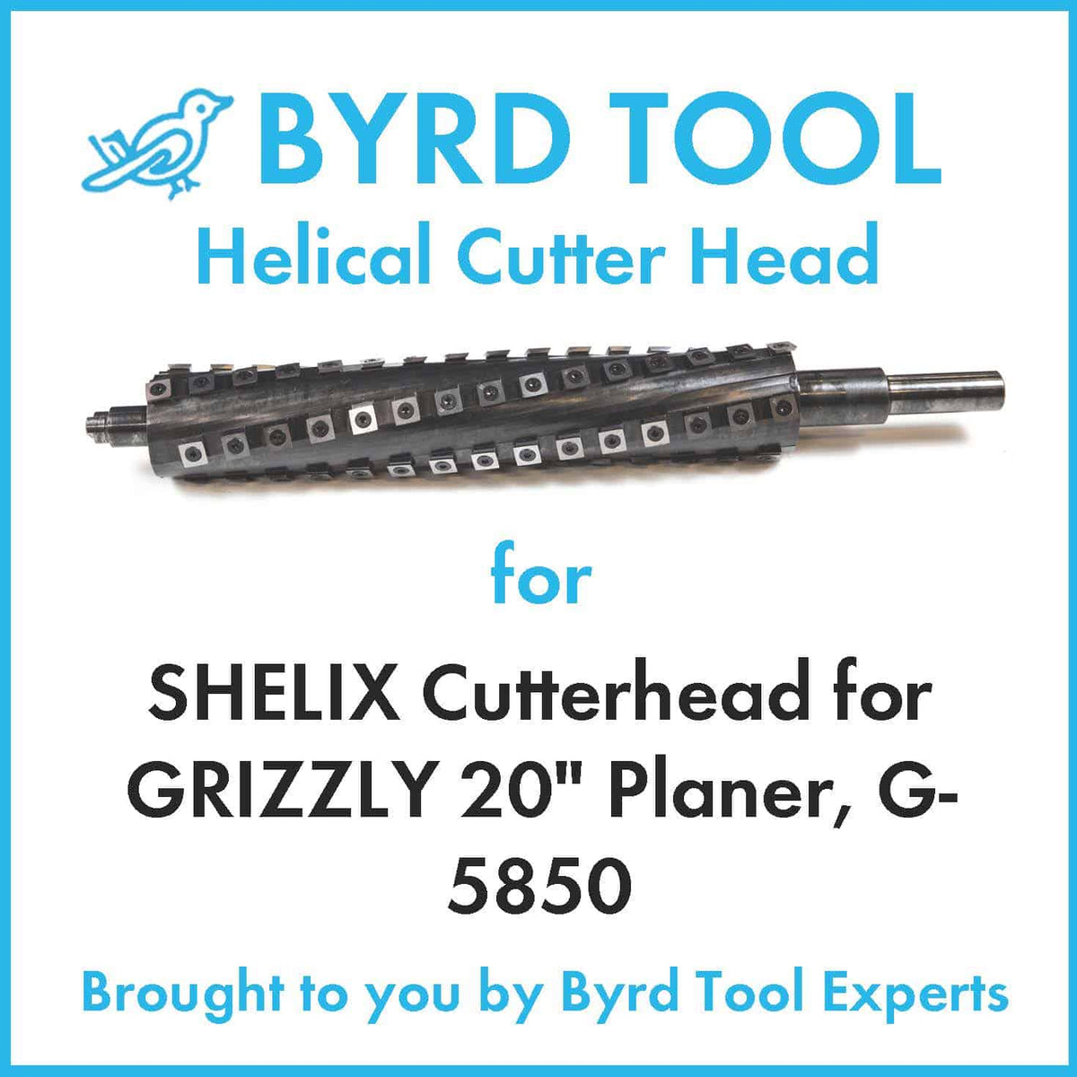 SHELIX Cutterhead for GRIZZLY 20" Planer