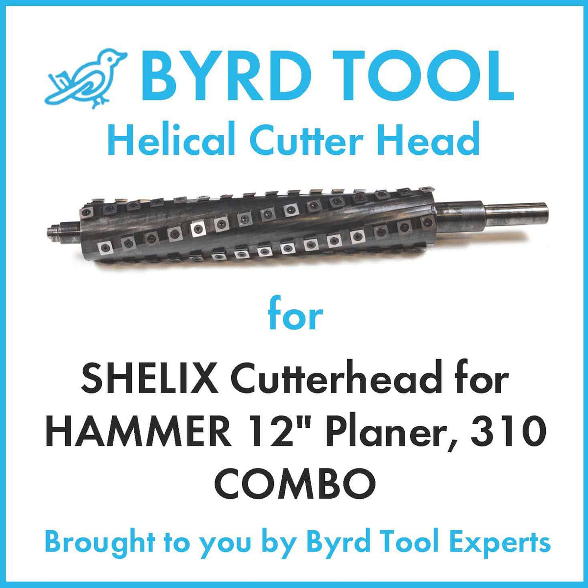 SHELIX Cutterhead for HAMMER 12" Planer