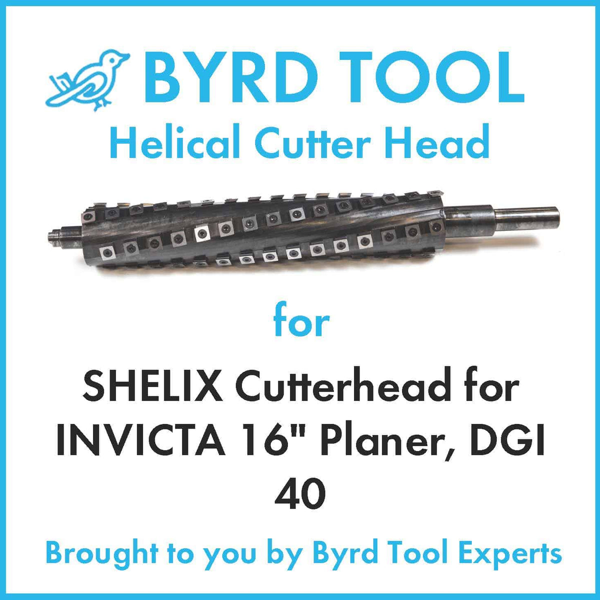 SHELIX Cutterhead for INVICTA 16" Planer