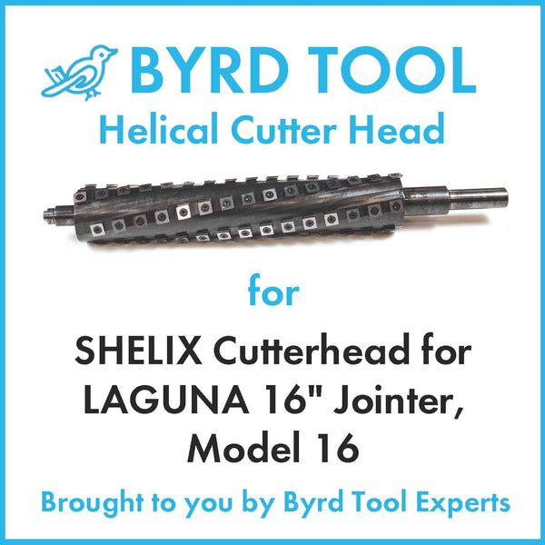 SHELIX Cutterhead for LAGUNA 16″ Jointer, Model 16