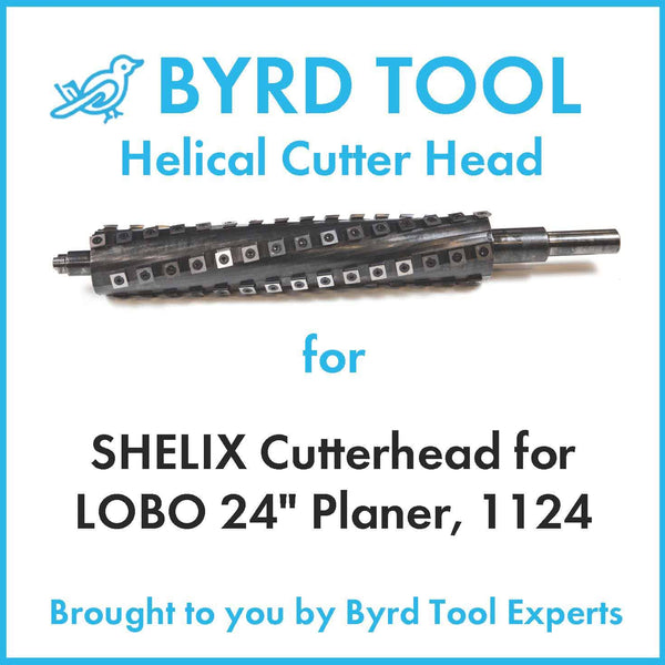 SHELIX Cutterhead for LOBO 24" Planer