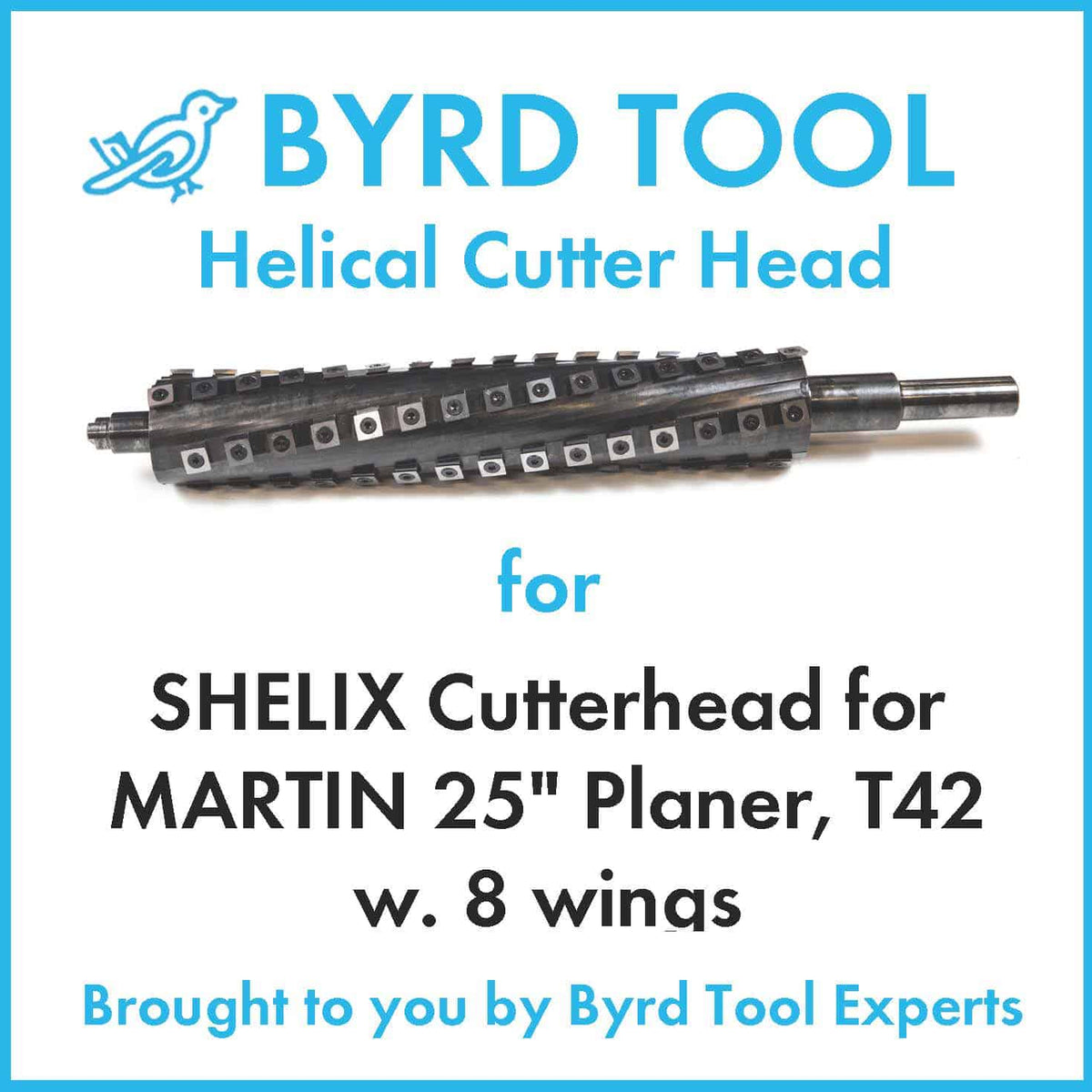 SHELIX Cutterhead for MARTIN 25" Planer