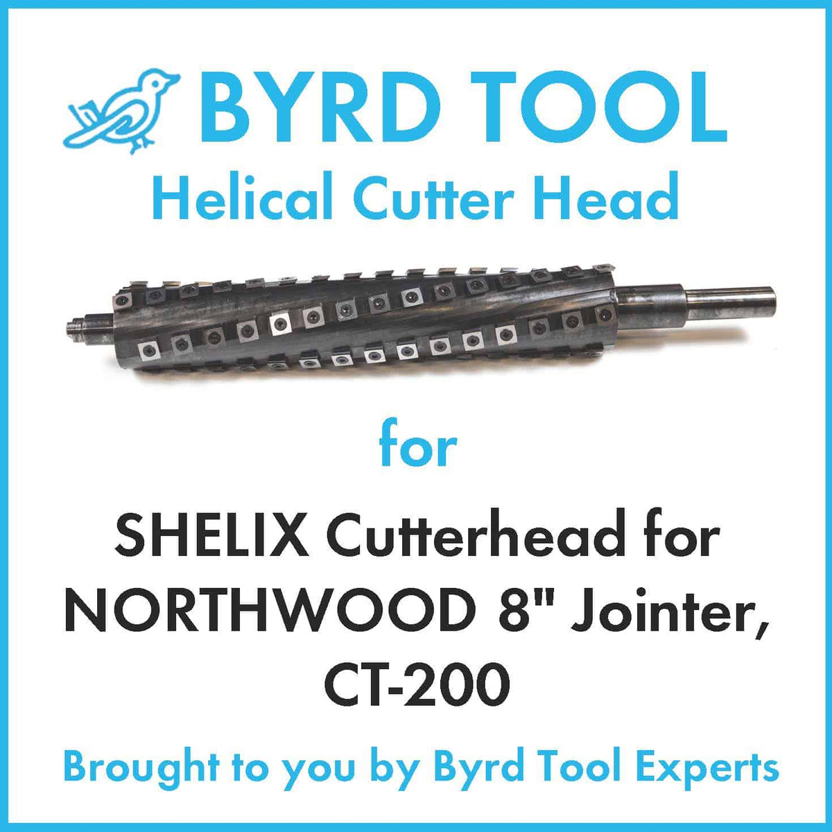 SHELIX Cutterhead for NORTHWOOD 8″ Jointer, CT-200