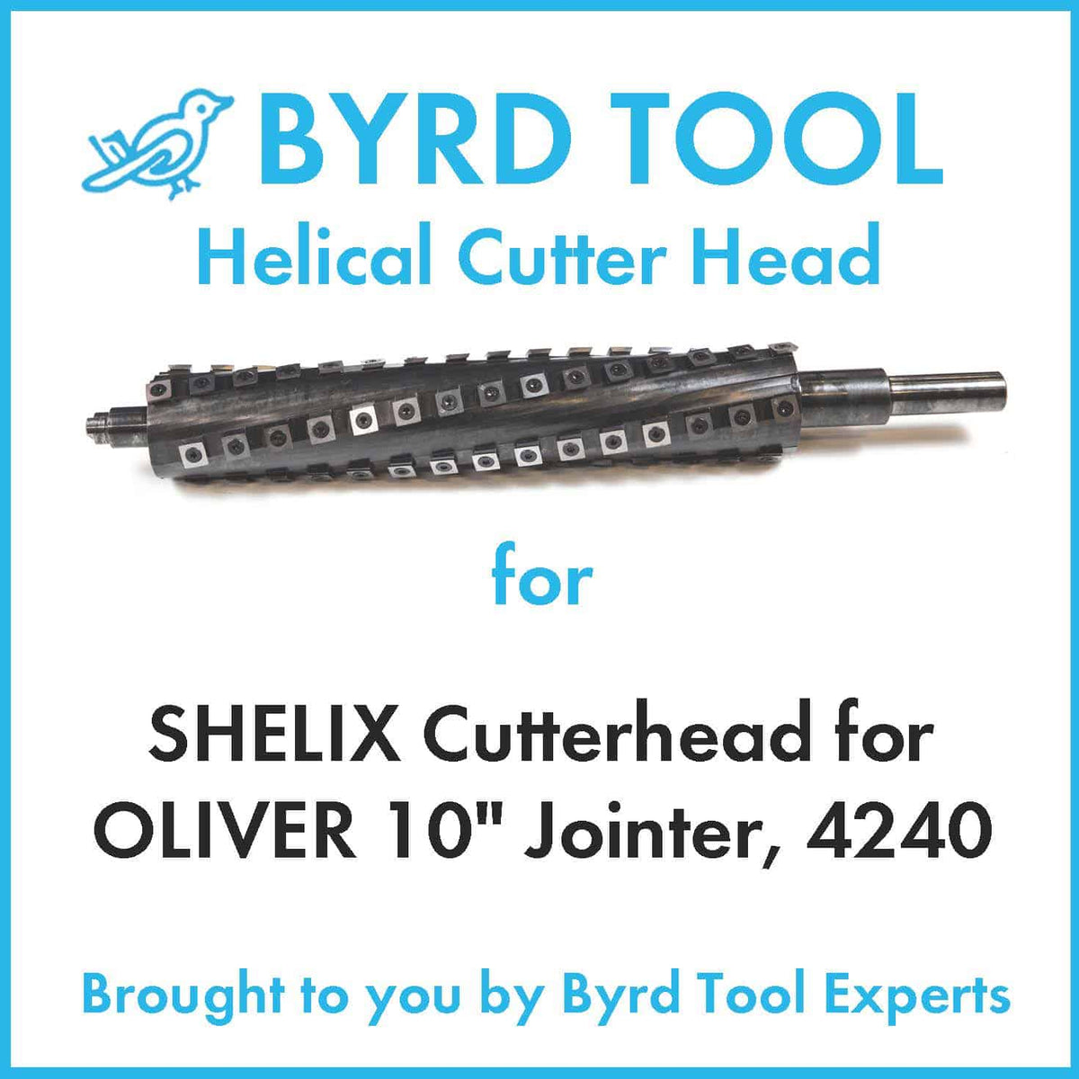 SHELIX Cutterhead for OLIVER 10″ Jointer, 4240