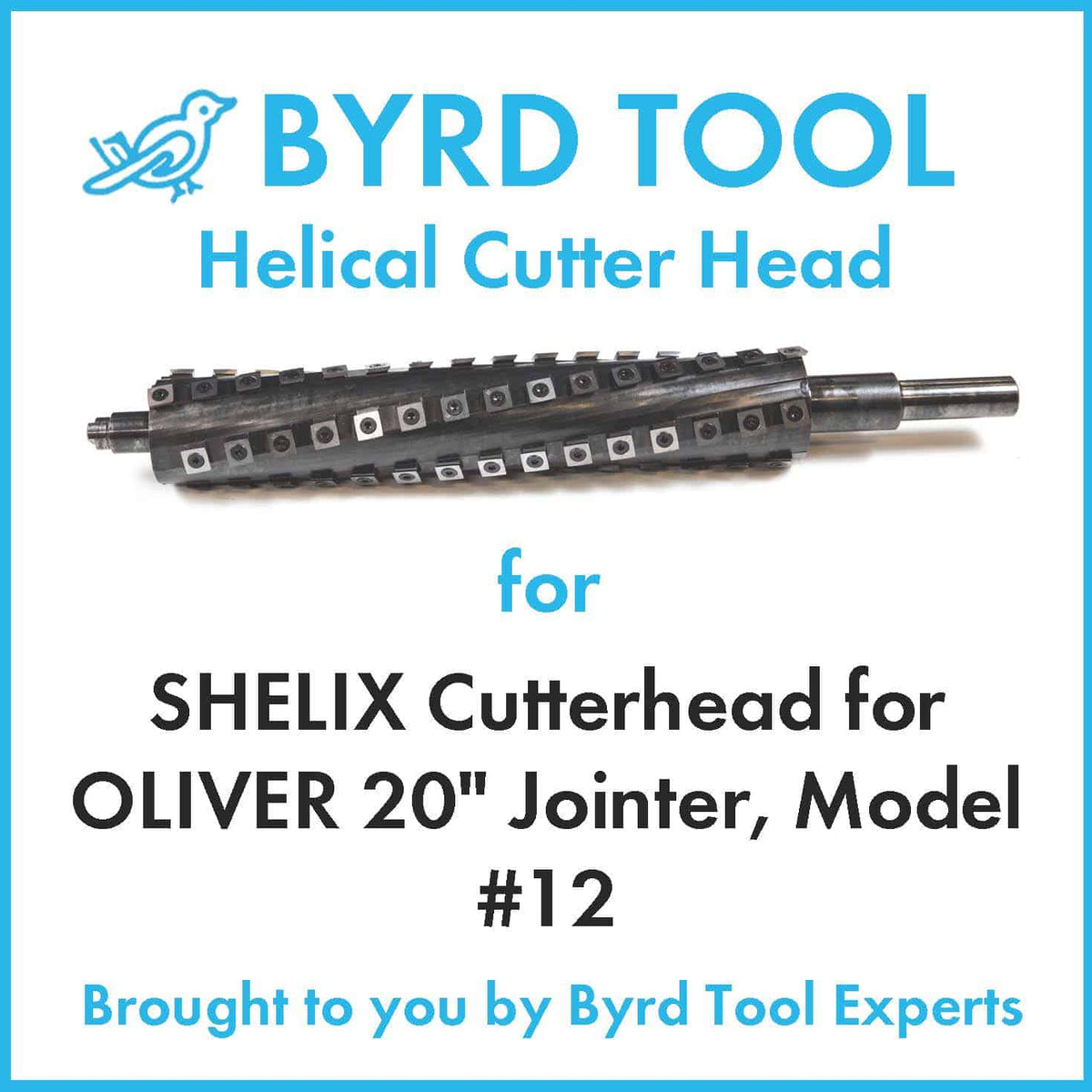 SHELIX Cutterhead for OLIVER 20″ Jointer, Model #12
