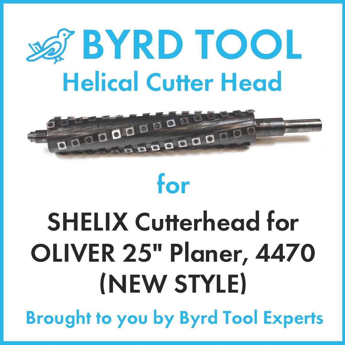 SHELIX Cutterhead for OLIVER 25" Planer (NEW STYLE)