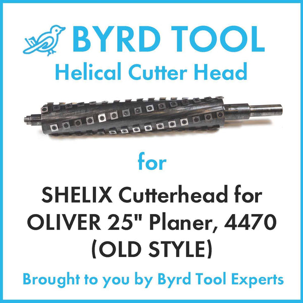 SHELIX Cutterhead for 25" Planer