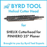 SHELIX Cutterhead for PINHERO 25