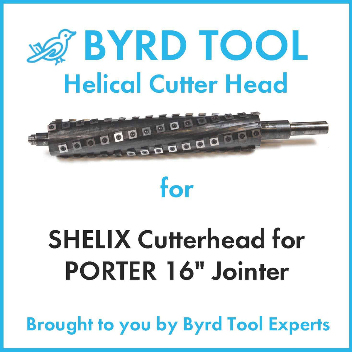 SHELIX Cutterhead for PORTER 16″ Jointer