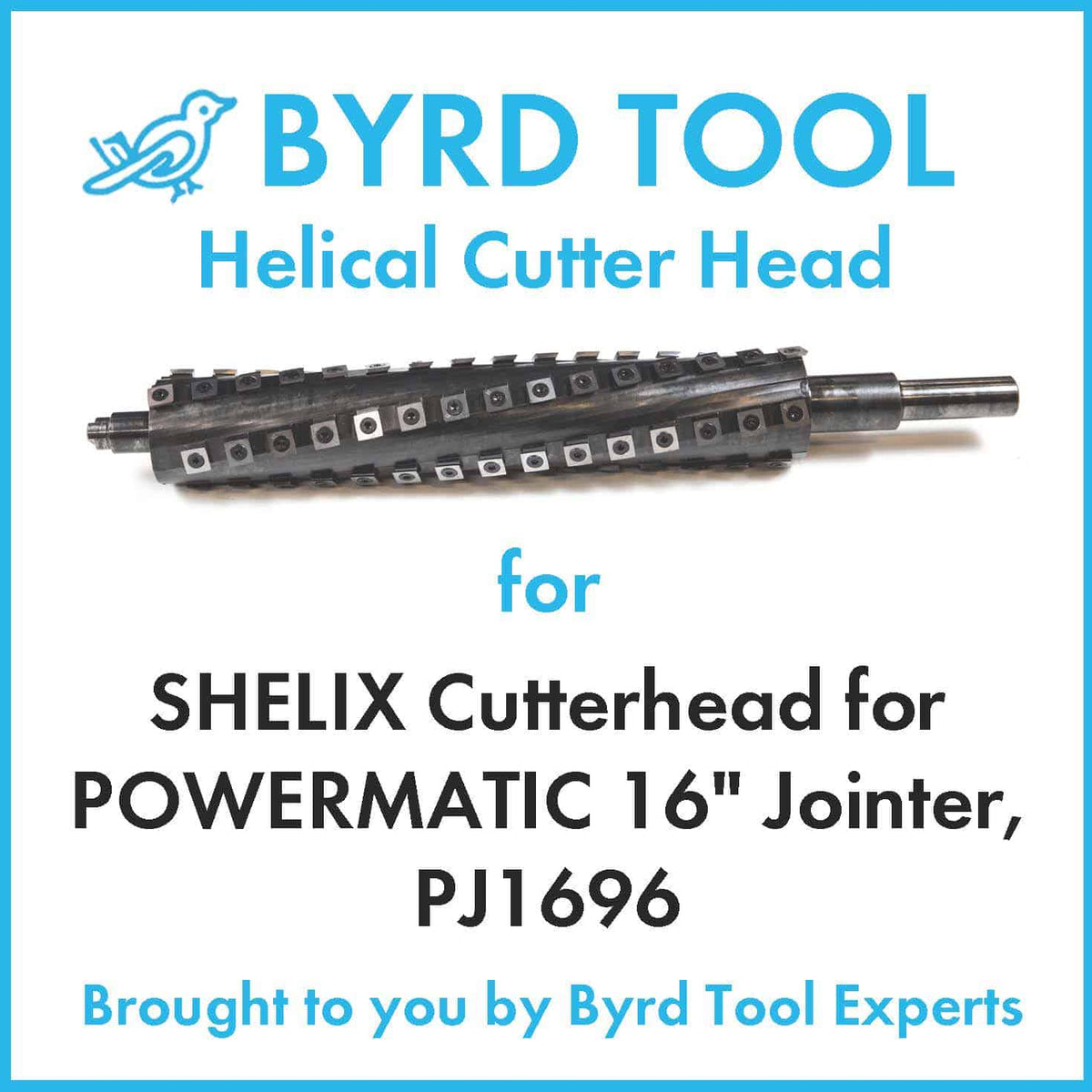 SHELIX Cutterhead for POWERMATIC 16” Jointer, PJ1696