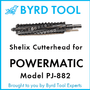 SHELIX Cutterhead for Powermatic 8" Jointer - Model PJ-882