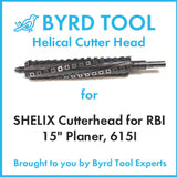 SHELIX Cutterhead for RBI 15