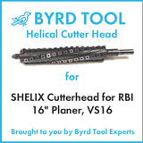 SHELIX Cutterhead for RBI 16
