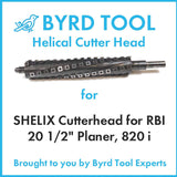 SHELIX Cutterhead for RBI 20 1/2 PLANER