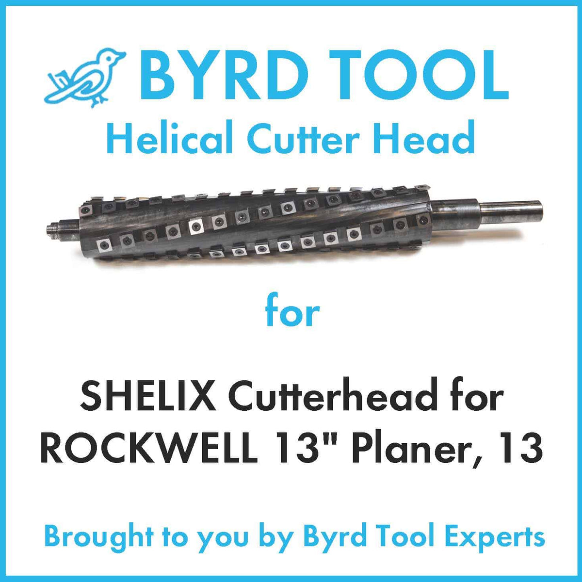 SHELIX Cutterhead for ROCKWELL 13" Planer